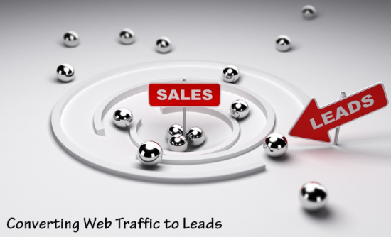 Web traffic to lead generation