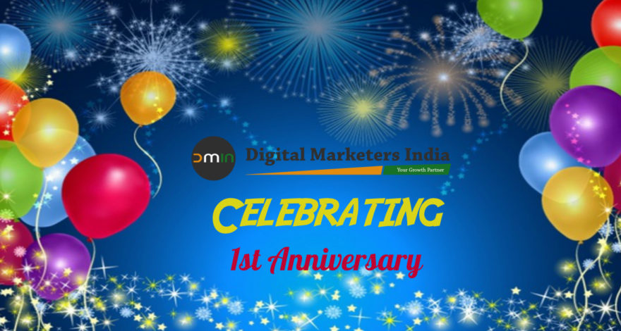 Digital Marketing agency 1st Anniversary