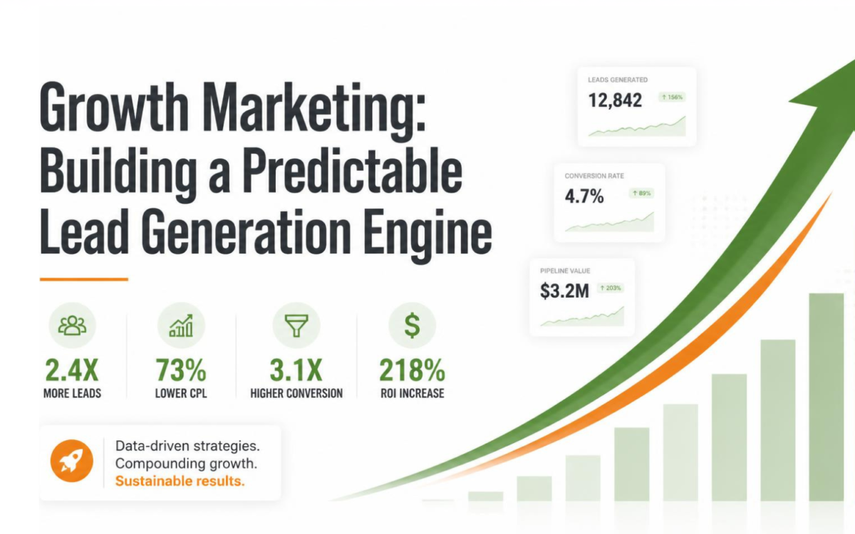 Growth Marketing strategy: Constructing a Predictable Lead Acquisition System