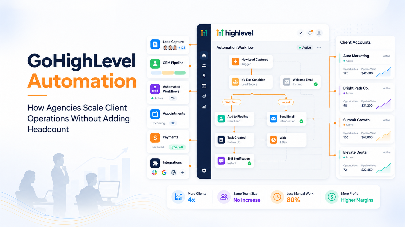 GoHighLevel Automation Empower Agencies to Agencies Scale Client Operations