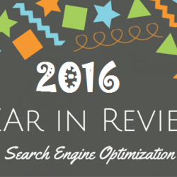 SEO Year In Review 2016
